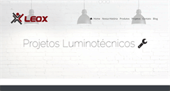 Desktop Screenshot of leox.com.br